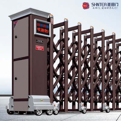 南宁伸缩门-自动伸缩门 V-ssm-8
