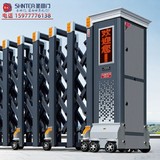 崇左自动伸缩门|栅栏电动门|围栏封闭式伸缩门