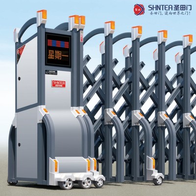 南宁伸缩门-自动伸缩门 V-ssm-2