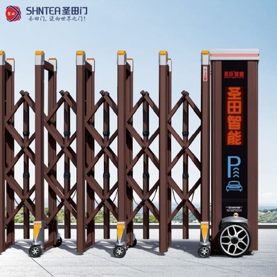 南宁伸缩门-自动伸缩门 V-ssm-15