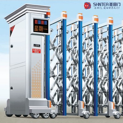 南宁伸缩门-自动伸缩门 V-ssm-3