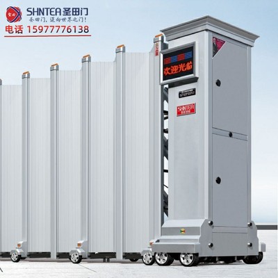 南宁电动门销售-伸缩门批发-电动伸缩门安装 BT017