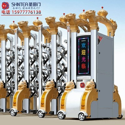 南宁电动门销售-伸缩门批发-电动伸缩门安装 BT018