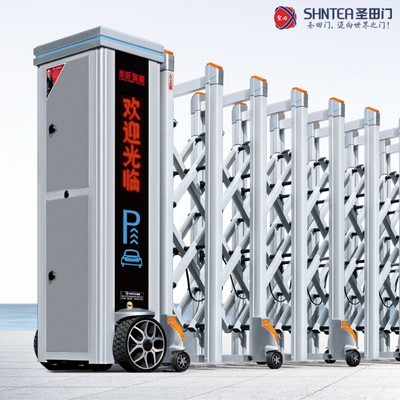 南宁伸缩门-自动伸缩门 V-ssm-4