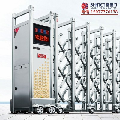 北海自动伸缩门|成品伸缩门批发|北海伸缩门安装
