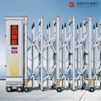 南宁伸缩门-自动伸缩门 V-ssm-17