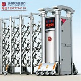 广西铝型材电动智能门|伸缩智能门|推拉伸缩电动门