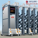 柳州电动门-伸缩门-电动伸缩门销售安装 LZ-005