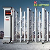 柳州电动门-伸缩门-电动伸缩门销售安装 LZ-017