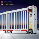 东兴电动伸缩门|整套伸缩门|防城区电动门安装