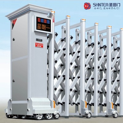 南宁伸缩门-自动伸缩门 V-ssm-5