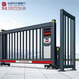 柳州电动门-伸缩门-电动伸缩门销售安装 LZ-019