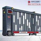 崇左市电动门|栅栏推拉伸缩门|智能电动门