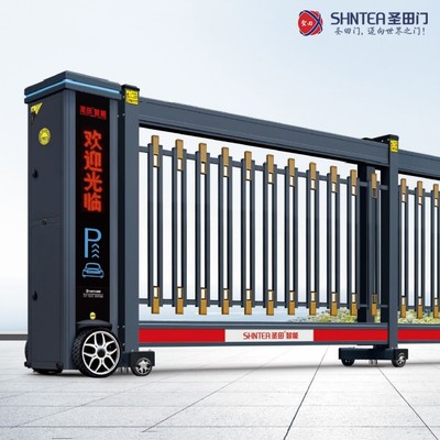 南宁伸缩门-自动伸缩门 V-ssm-6