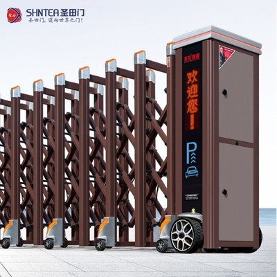 南宁伸缩门-自动伸缩门 V-ssm-7
