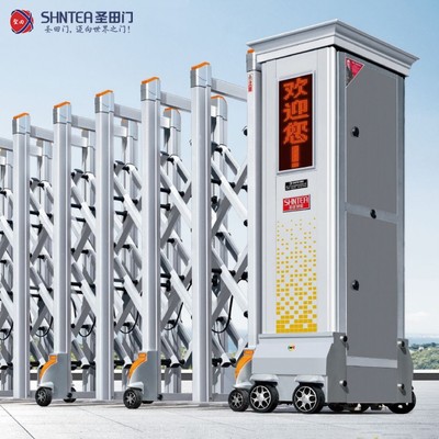 南宁伸缩门-自动伸缩门 V-ssm-13